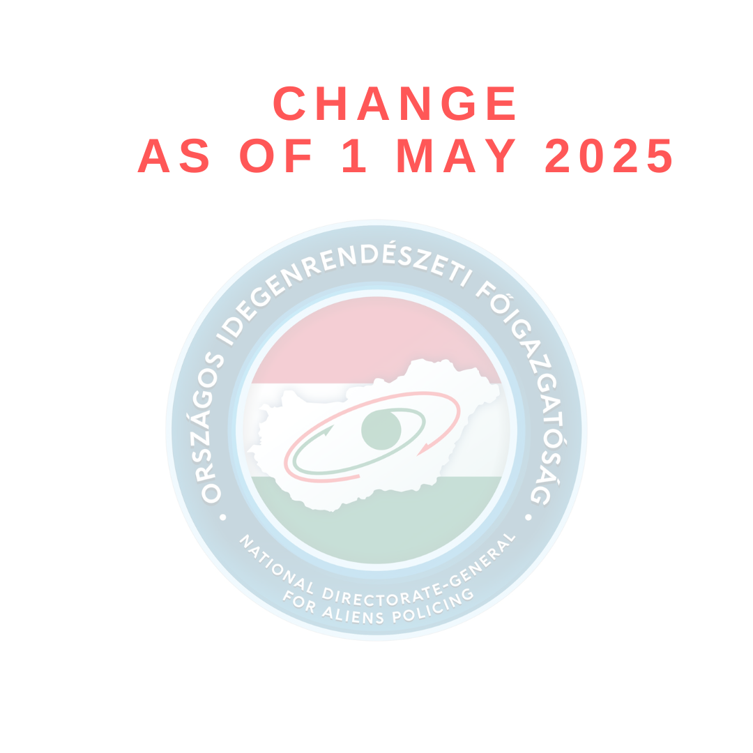 CHANGE as of 1 May 2025